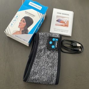 Bluetooth sleep headband headphones